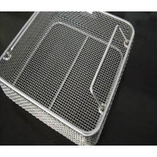 Medical 304 316 Stainless Steel Disinfecting Basket